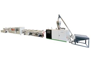 PVC Dual Pipe Making Machine